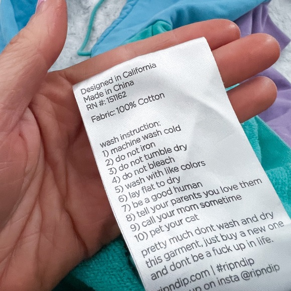 RIPNDIP Buddy System Color Block Hoodie Cat & Alien - Picture 14 of 16